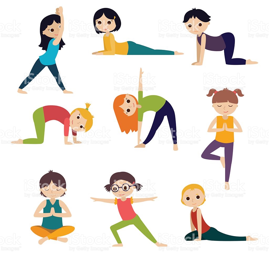 Kids Doing Yoga Clipart 20 Free Cliparts Download Images On