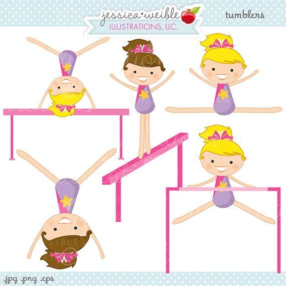 Free kids gymnastics clipart 7 » Clipart Portal.