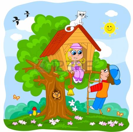 654 House Kids Playing Stock Vector Illustration And Royalty Free.
