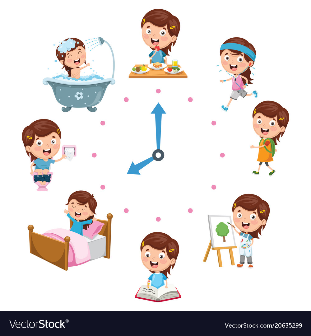 Daily Routines Clipart Clipart Best Images And Photos Finder
