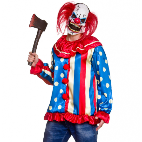 Krazy Killer Clown Halloween Costume.