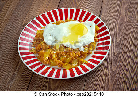 Stock Photo of Kimchi fried rice close up csp23215440.