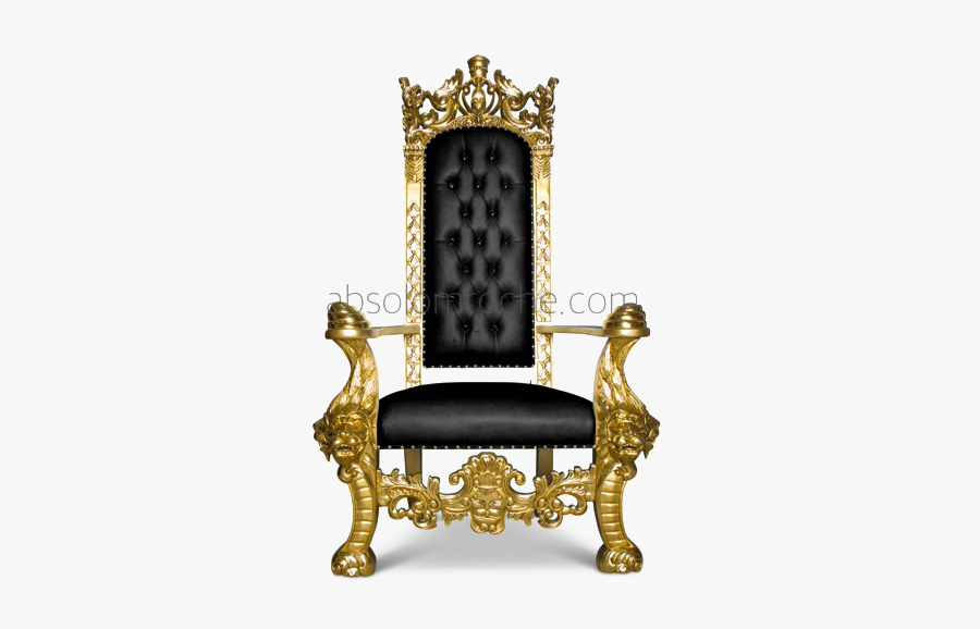 Throne Chair Png Transparent Image.