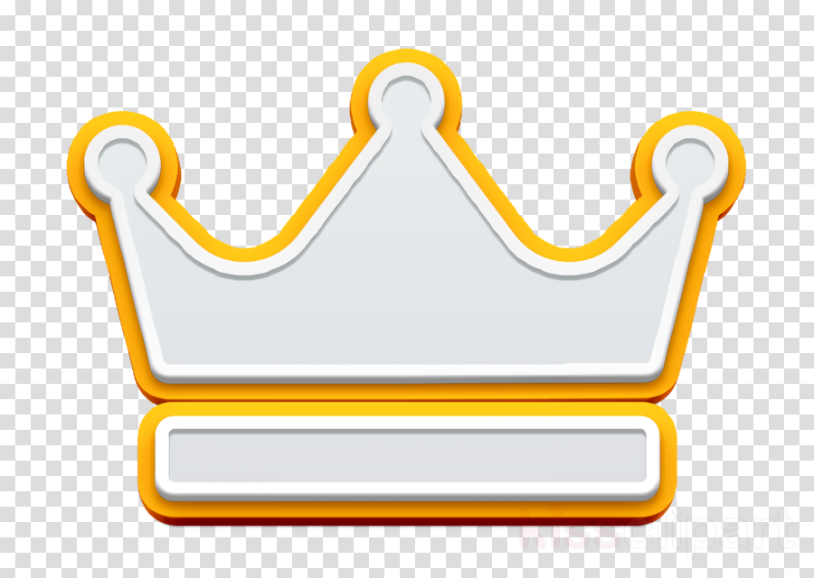 Crown icon King icon fashion icon clipart.