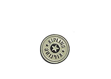 Kipling Logo PIN Keyring, 0 cm, 0.01 liters, White (New White).