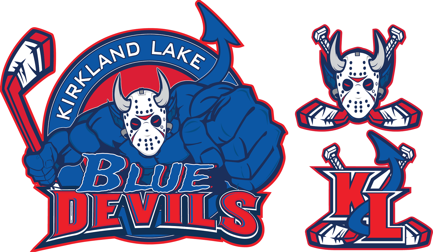 Serious, Modern Logo Design for Kirkland Lake Blue Devils by.