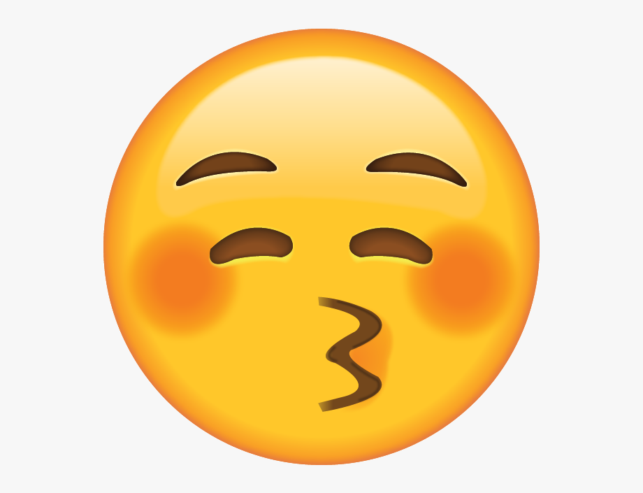 Download Kiss Emoji [free Png.