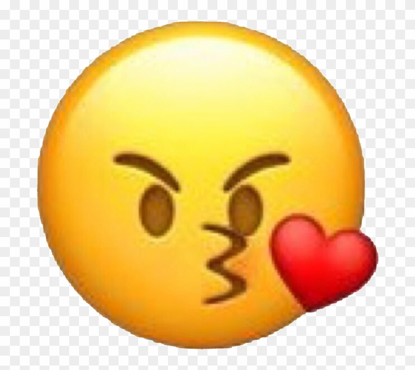 Emoji Heart Kiss Kissemoji Angry Mad Love Heartemoji, HD Png.