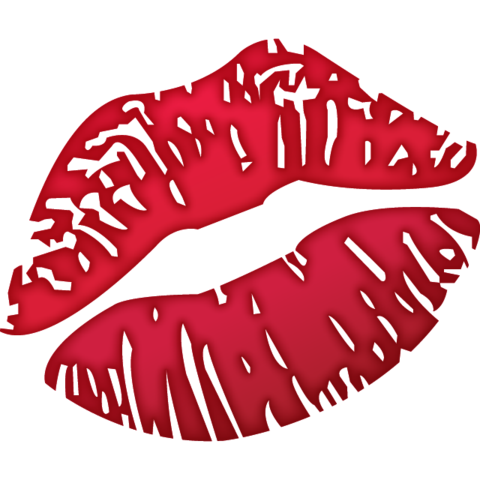Kiss Mark Emoji.