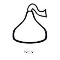 130 Hershey Kiss free clipart.