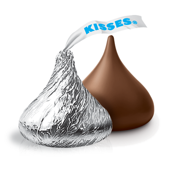 The Original HERSHEY'S KISSES Brand Milk Chocolates received the.
