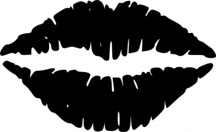 Free Lips Clipart Black And White, Download Free Clip Art.