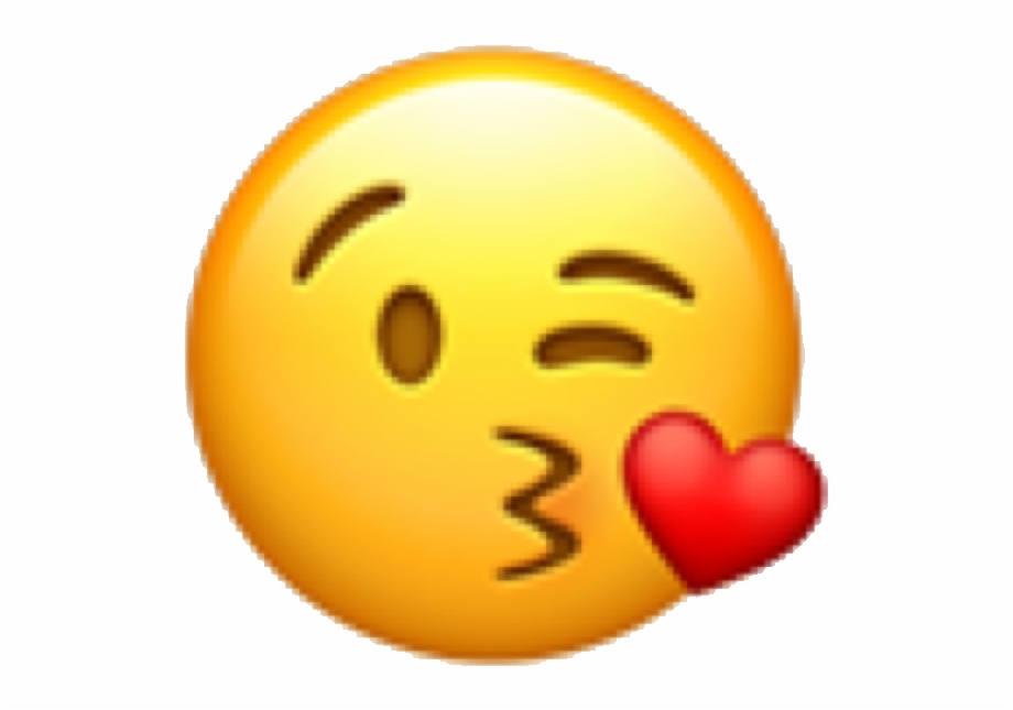 Emoji Emojicon Emote Face Emojiface Kiss Kissyface Smile.
