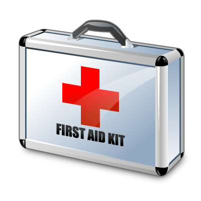 Aid, first, kit icon.