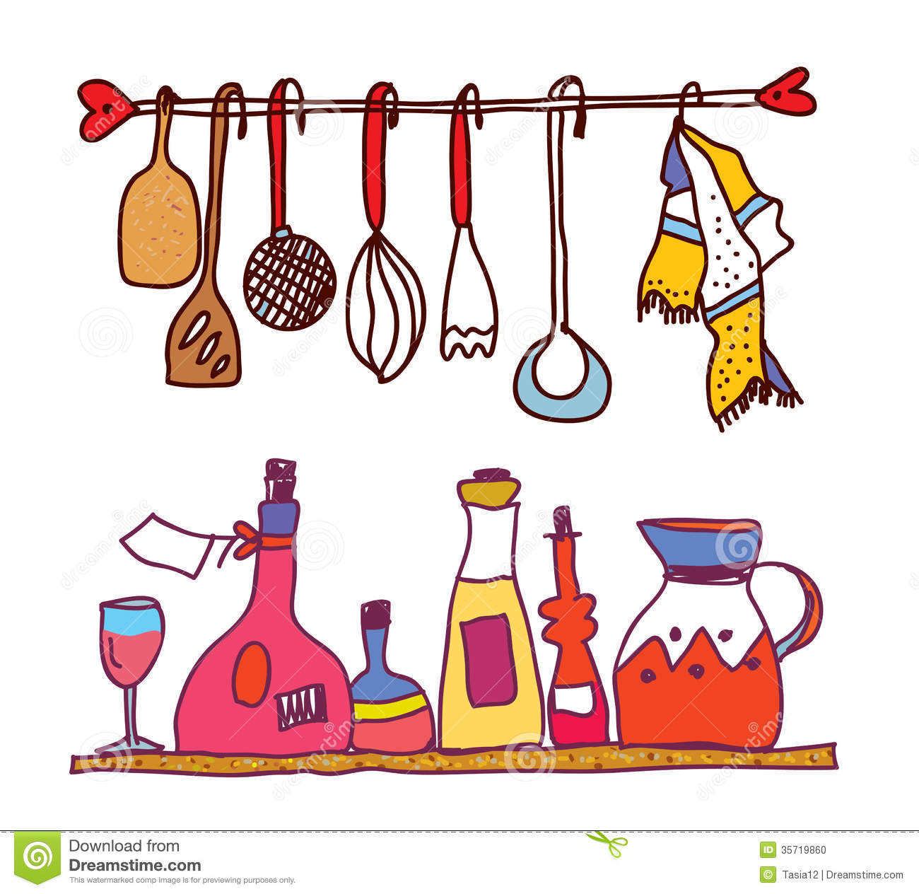 389 Cooking Utensils free clipart.