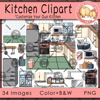 Kitchen Clipart.