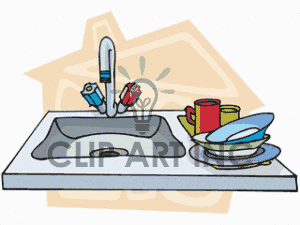 Showing post & media for Cartoon kitchen sink clip art.