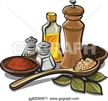 Spices Clip Art.