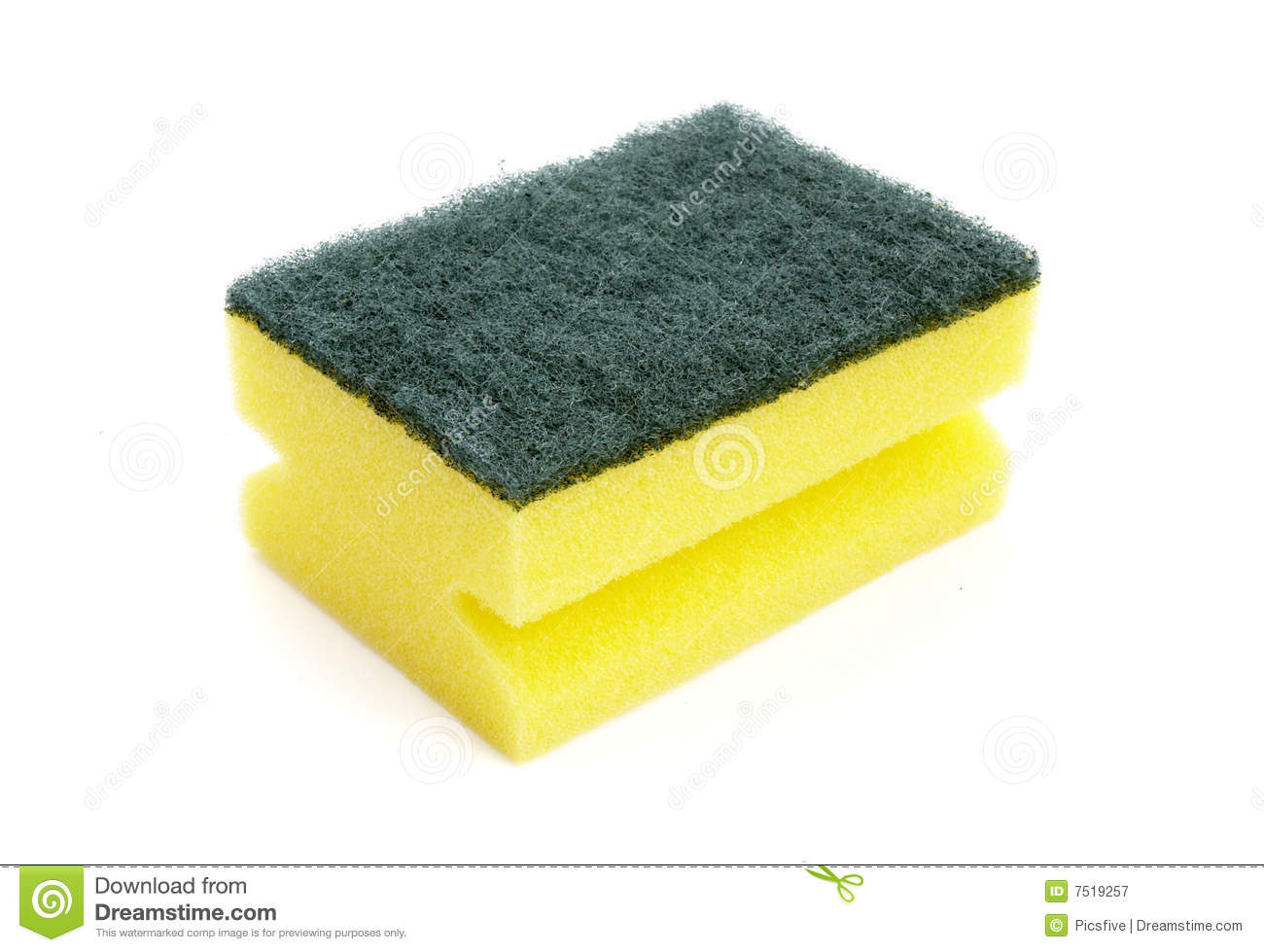 Kitchen Sponge Clipart.