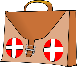 Disaster Relief Kits Clip Art.
