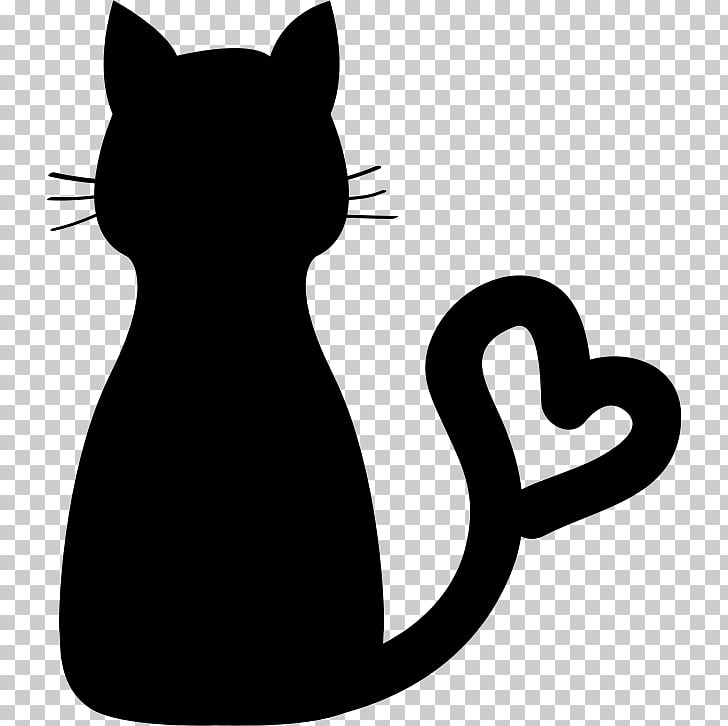 Sphynx cat Kitten Silhouette , romantic calendar PNG clipart.