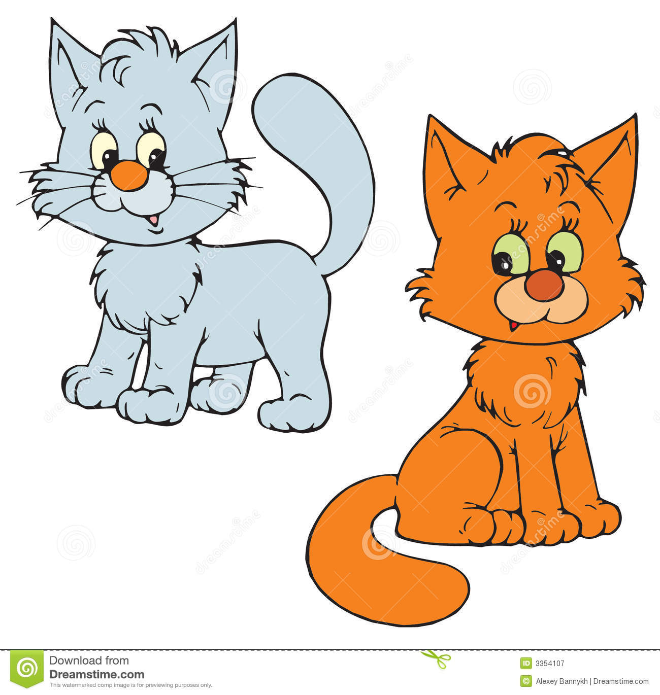 Kittens Clip Art Stock Photos, Images, & Pictures.
