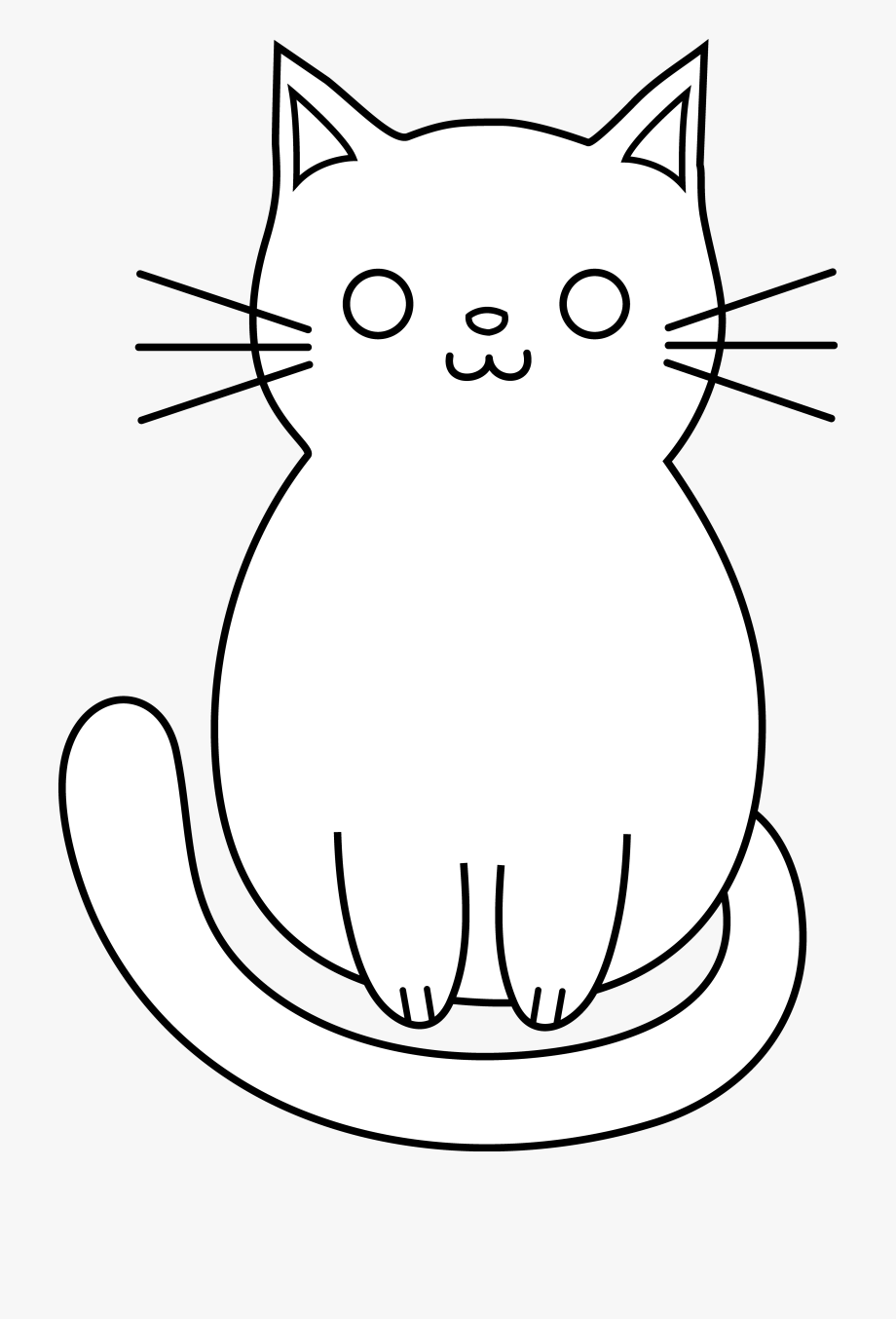 Images For Kittens Clipart Black And White.