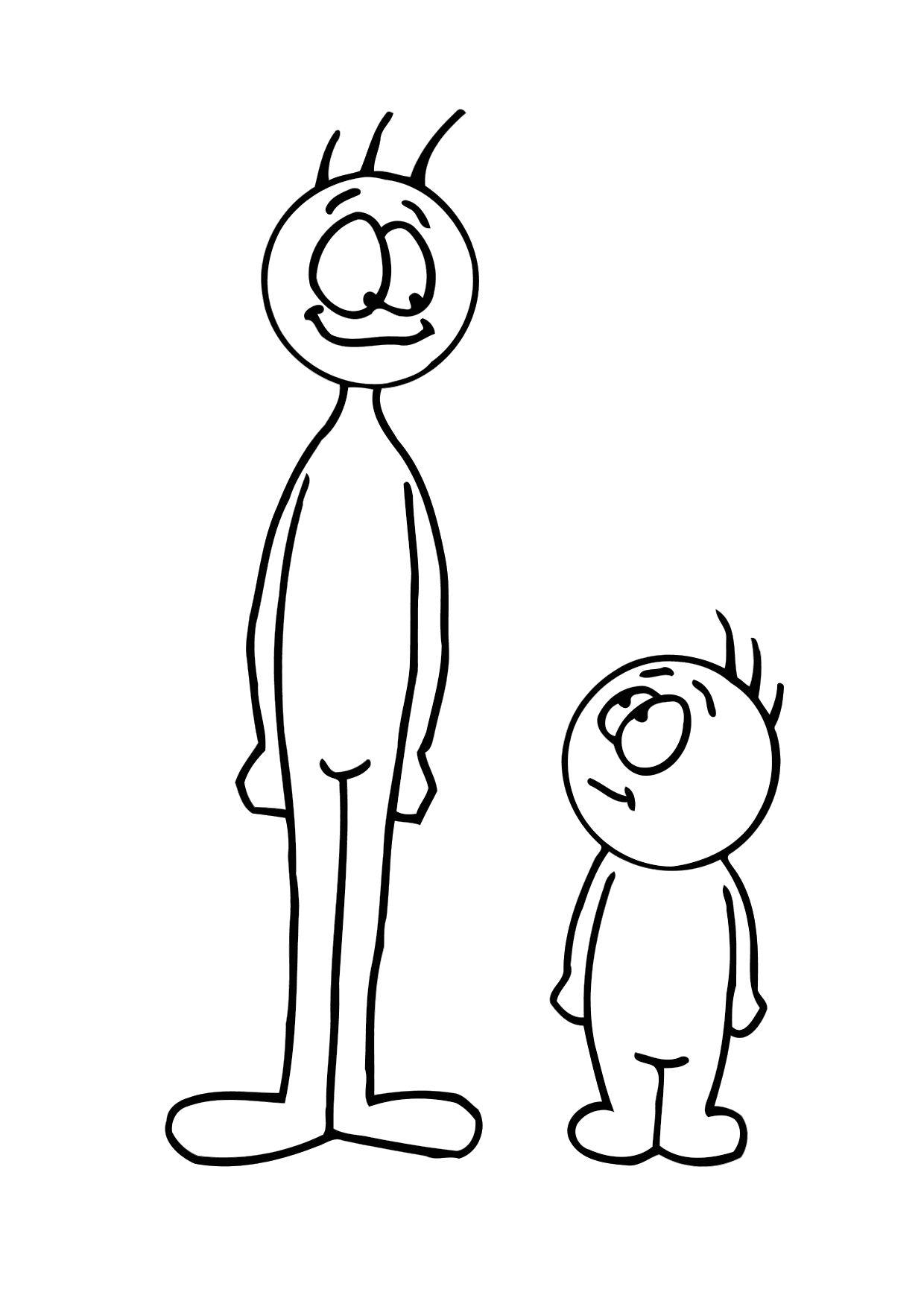 Нарисуй человечка 2. Человечек рисунок. Высокий - низкий. Высокий и низкий человек. Высокий низкий раскраска.