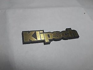 Details about Klipsch Logo plastic Gold 42mm.