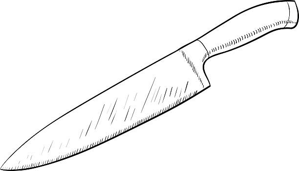 Knife clipart black and white clipartxtras.