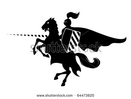 Knight Horse Stock Images, Royalty.