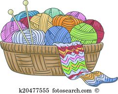 Knitted clipart - Clipground