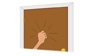 Knocking Clipart.