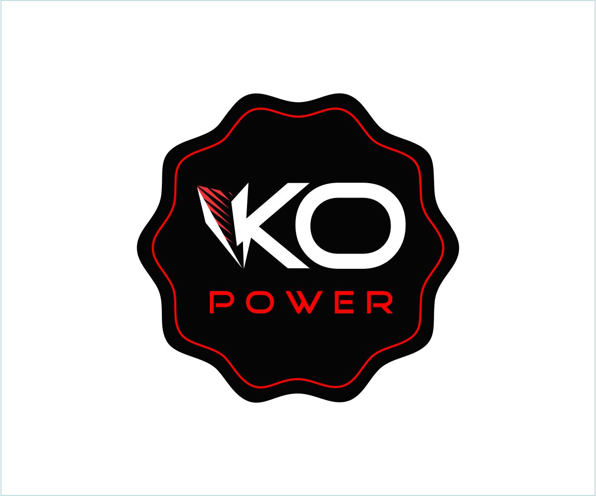 Bold, Serious Logo Design for KO POWER.