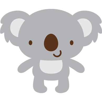 Free Cute Koala Clip Art.