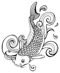 Tribal Koi Fish Tattoo Designs For Girl « Tattoos On Body.