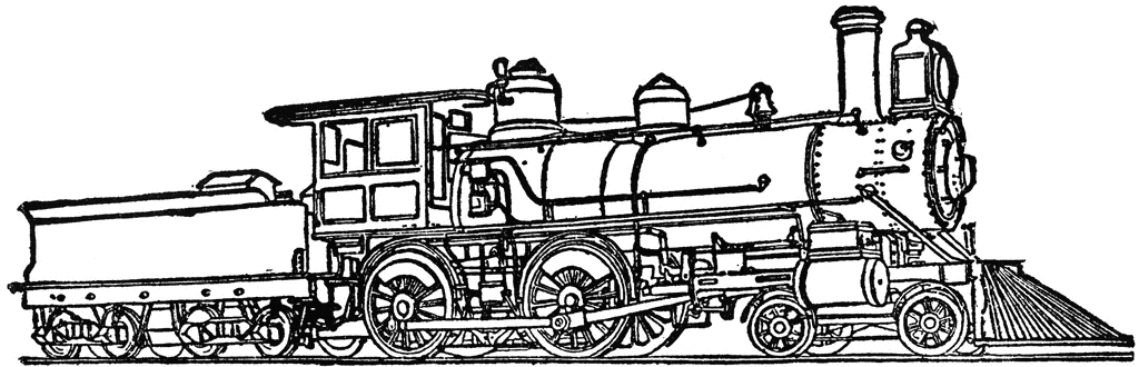 Locomotive Clipart.