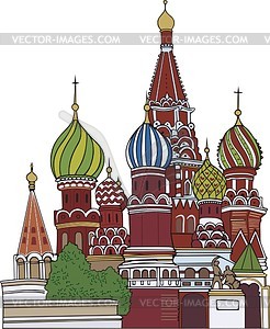 Moscow Kremlin Clip Art.