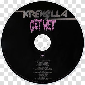 Compact disc Krewella Get Wet Music Alive, others.