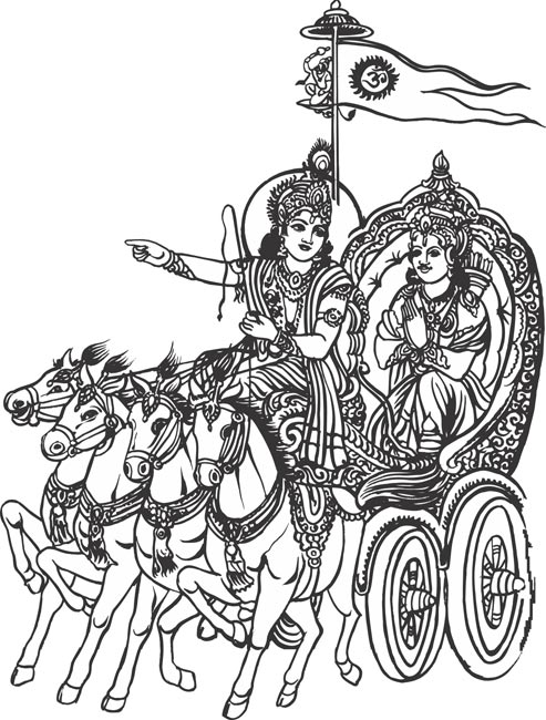 Krishna arjuna chariot clipart 20 free Cliparts | Download images on ...