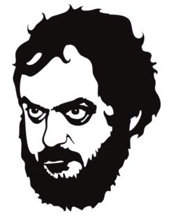Kubrick stencil.