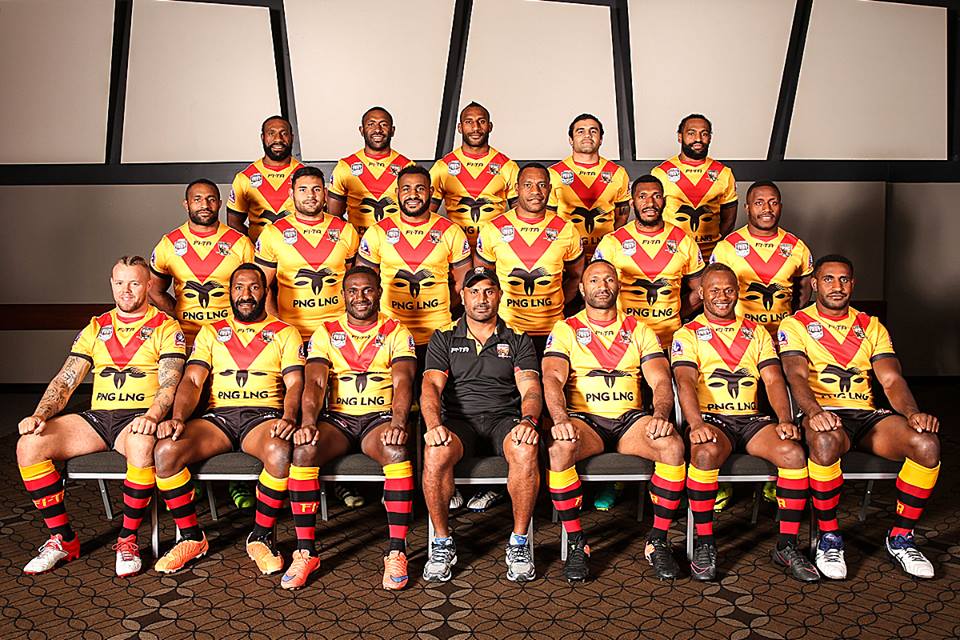 Kaulga's Travel Diary: PNG Kumuls team for the Pacific test match.