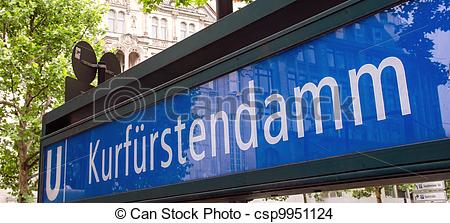 Stock Photo of Kurfurstendamm u.