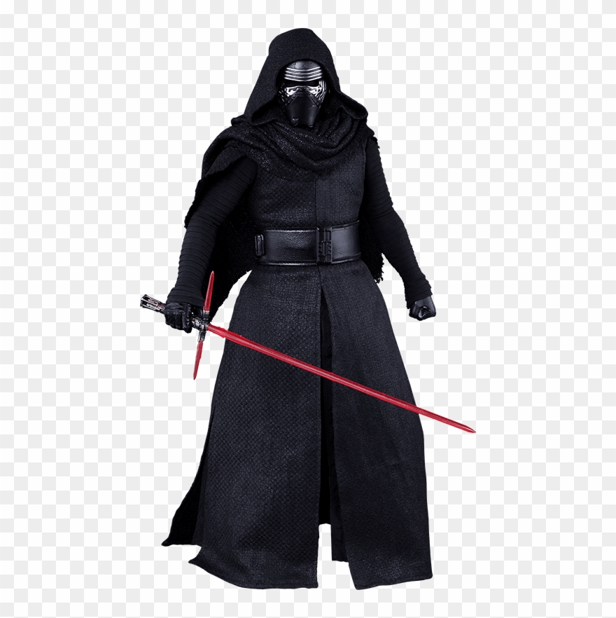 Hot Toys Kylo Ren Figure From Star Wars The Force Awakens Clipart.