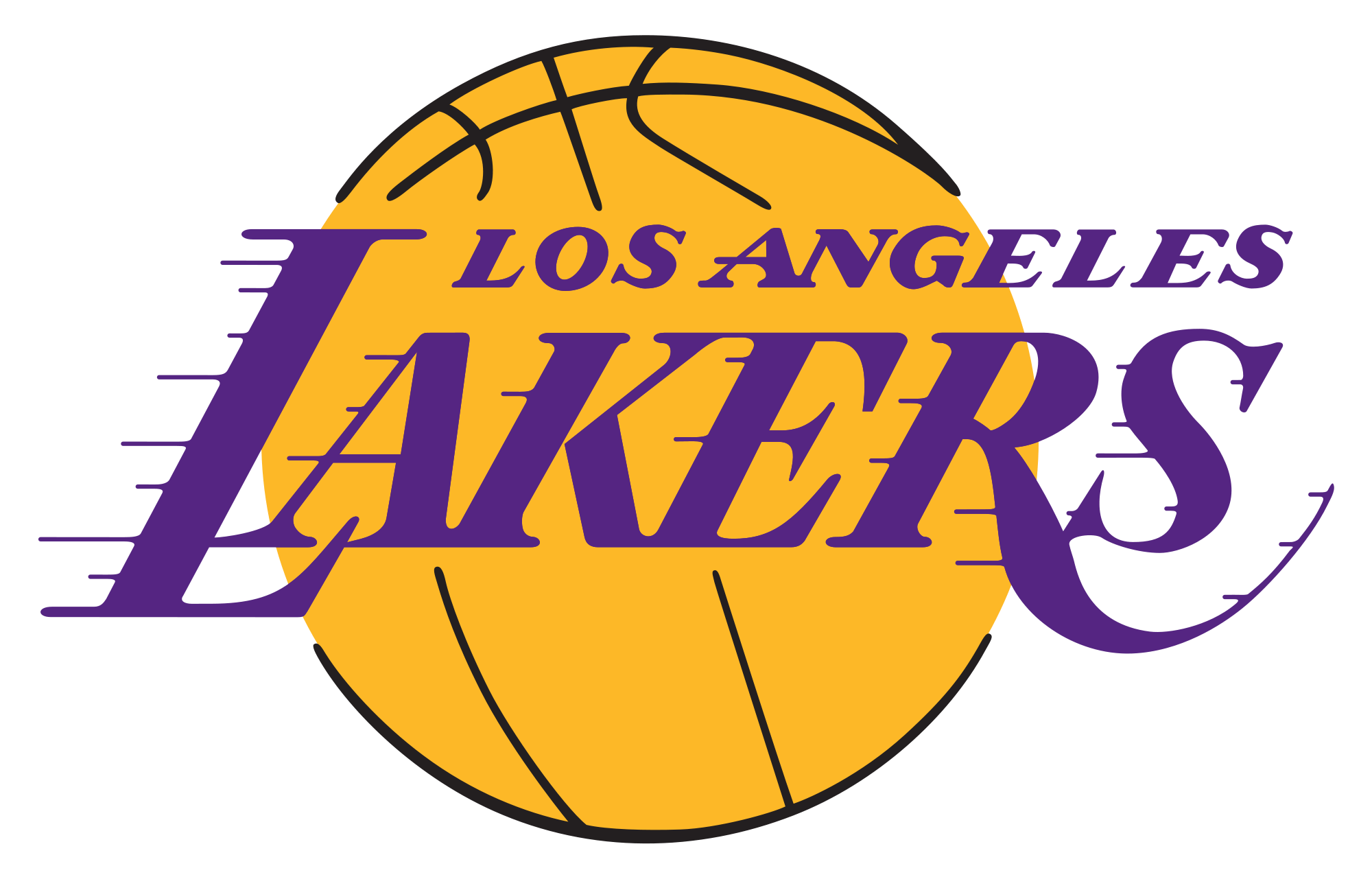 Los Angeles Lakers Logo transparent PNG.