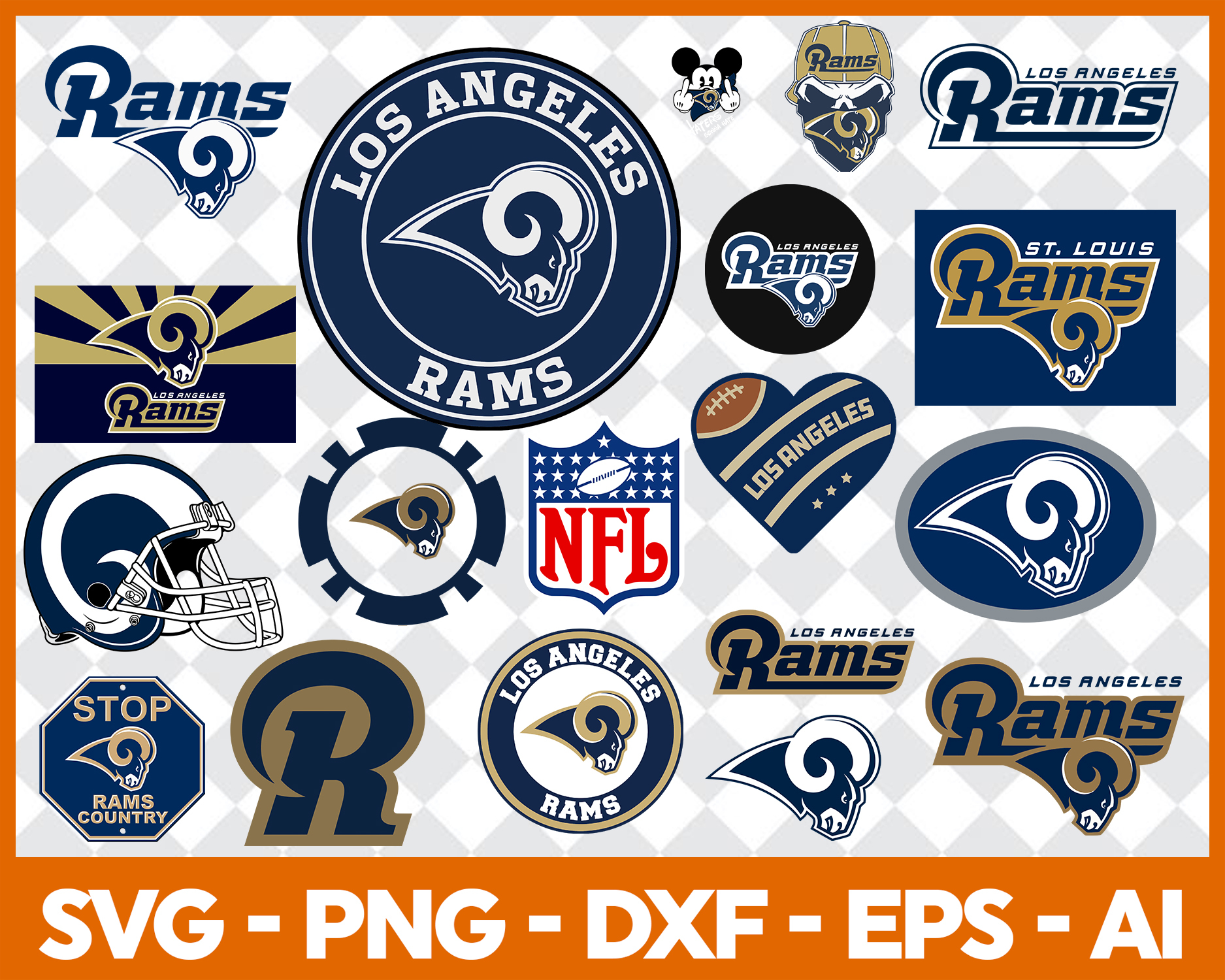 Los Angeles Rams, Los Angeles Rams svg, Los Angeles Rams clipart, Los  Angeles Rams logo, Los Angeles Rams cricut.