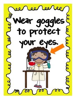 Lab Safety Clipart.