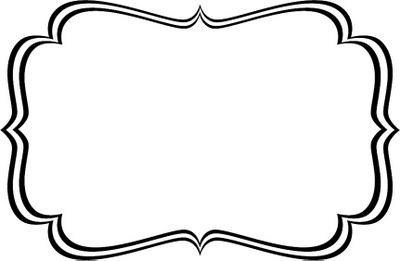 Black And White Label Templates.
