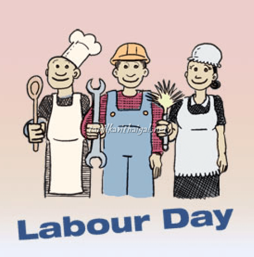 Labor Day Background Design clipart.