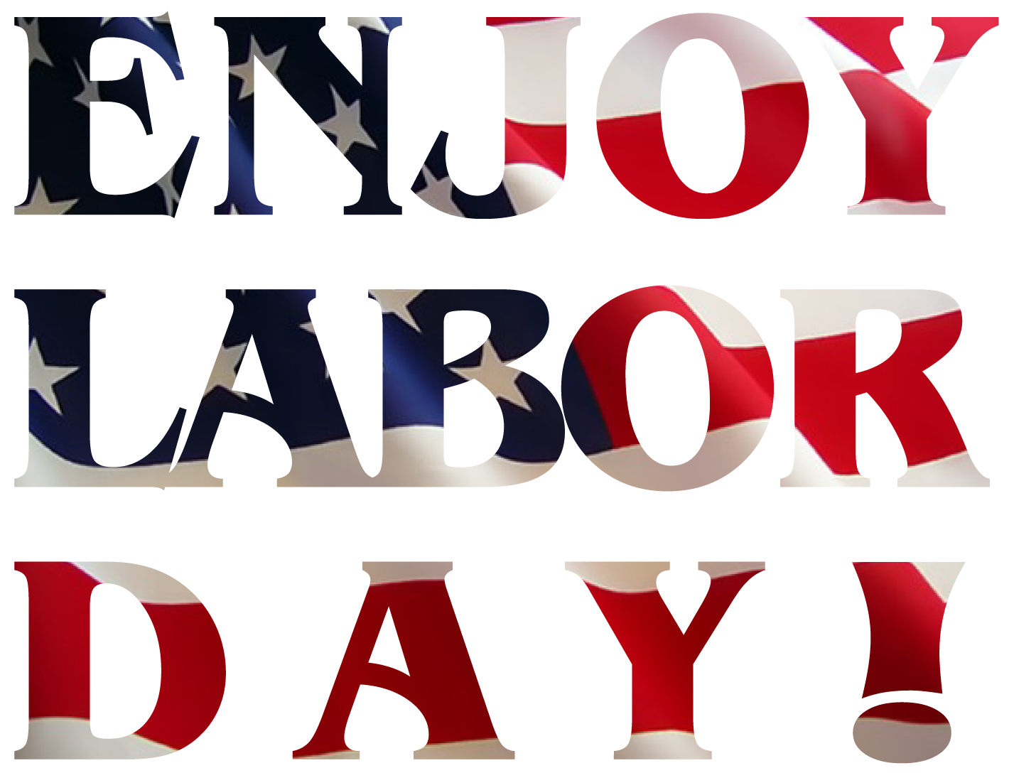 Printable Labor Day Clipart.